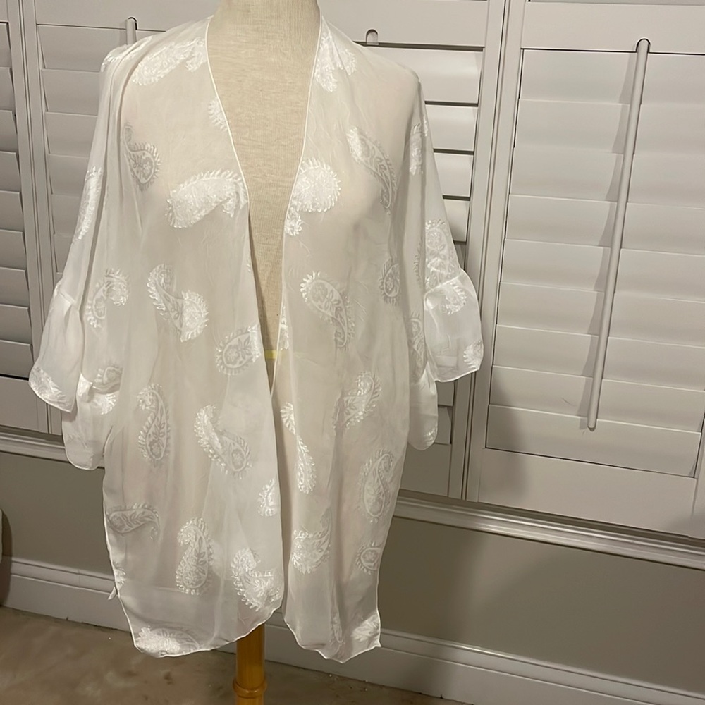 Kimmo sheer white